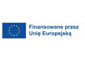 Flaga europejska i oświadczenie o dofinansowaniu