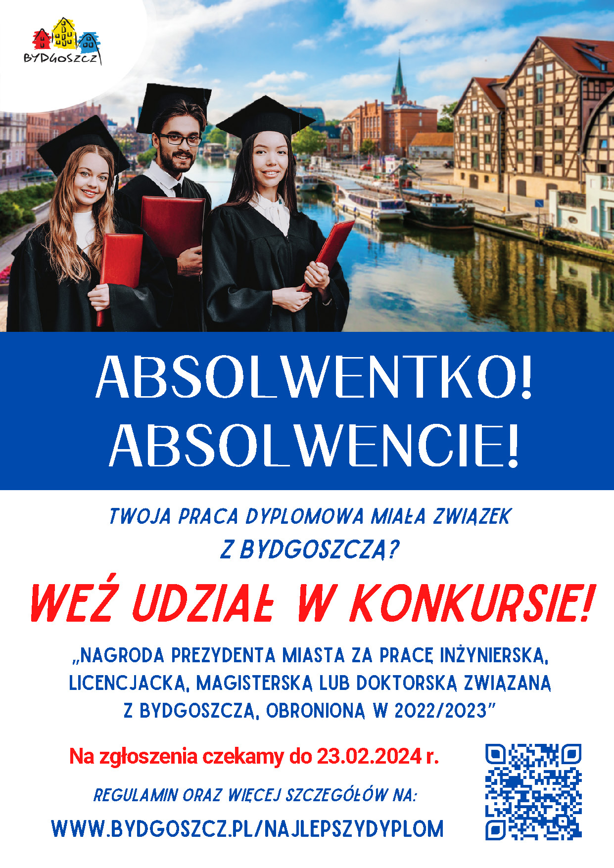 Plakat Bydgoszcz prace naukowe